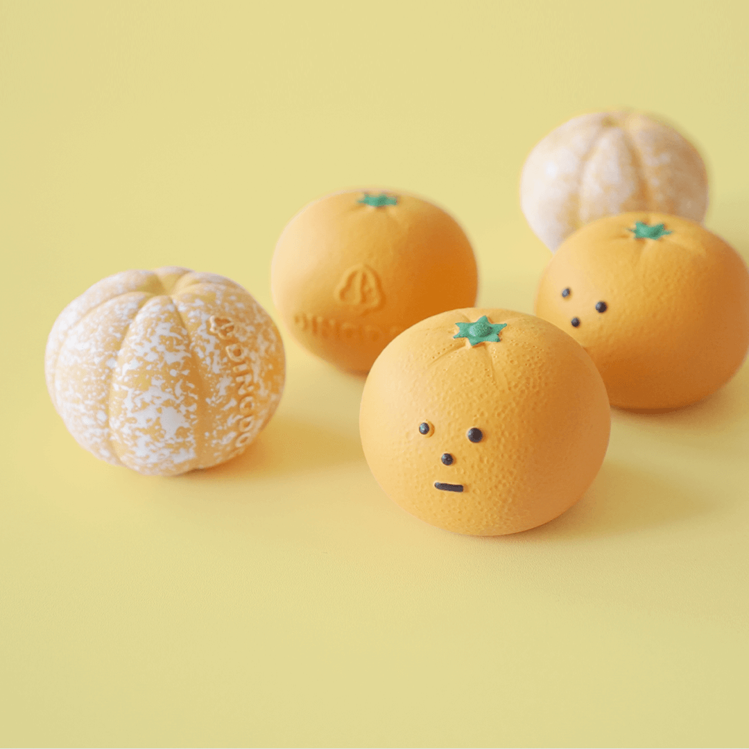 Squeaky Mandarin Toy