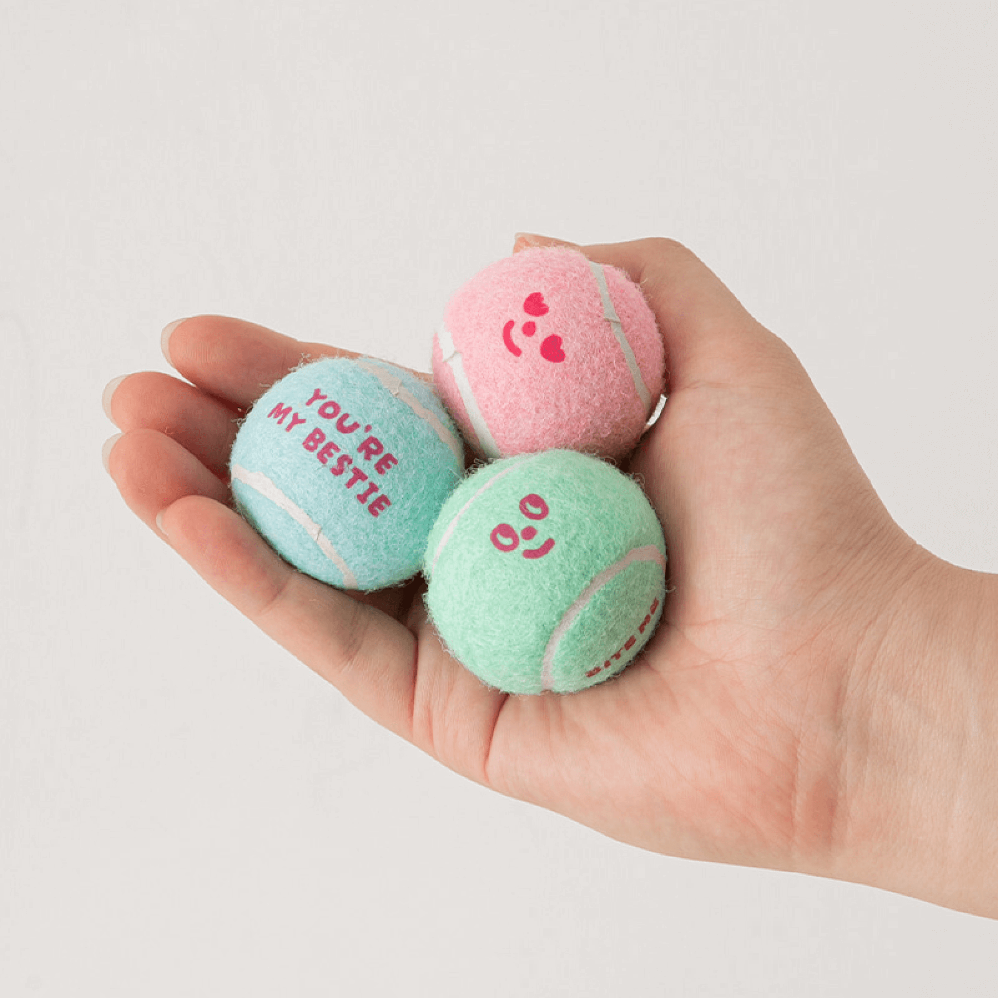 Mini-Tennisbälle Für Kleine Hunde – 12 Stück, 3,8 Cm, Bunt, Für Apportieren