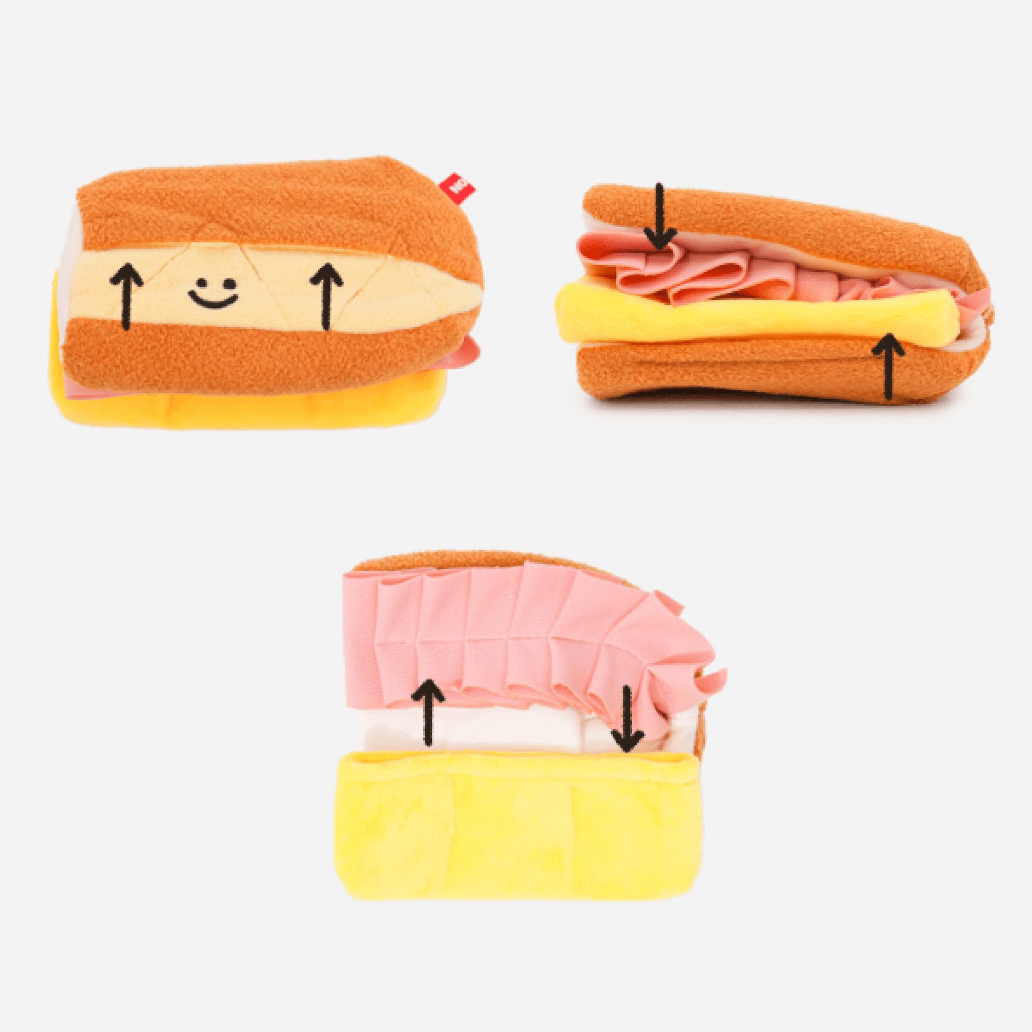 Ham & Butter (Herge Jambon-buerre) Nosework Toy