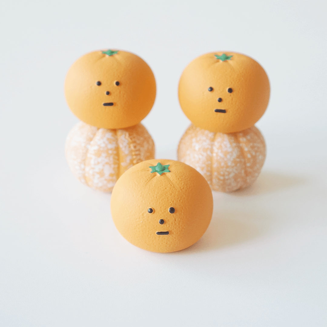 Squeaky Mandarin Toy