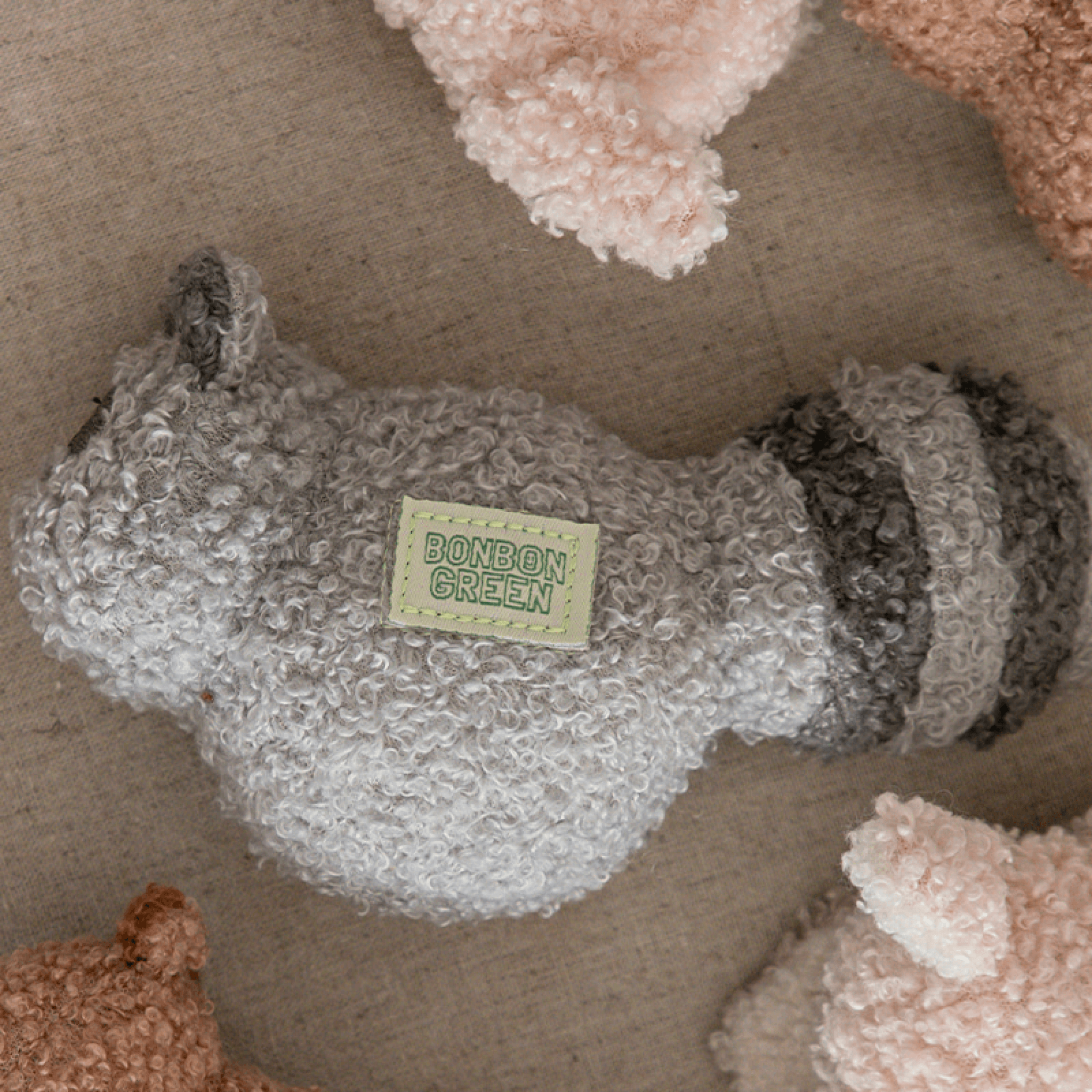 BonBon Green Furry Friends Ball