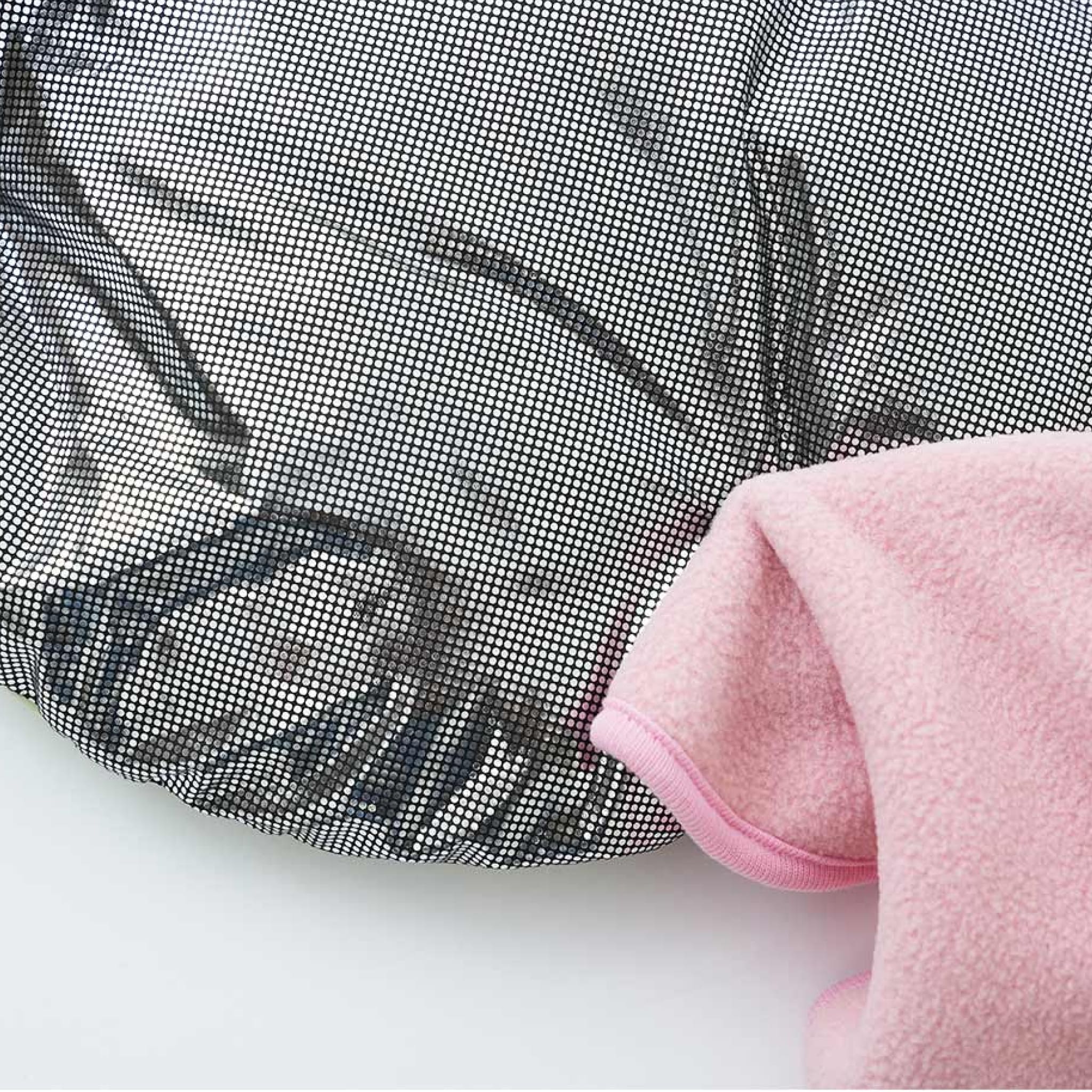close up of the thermally lined outer coat