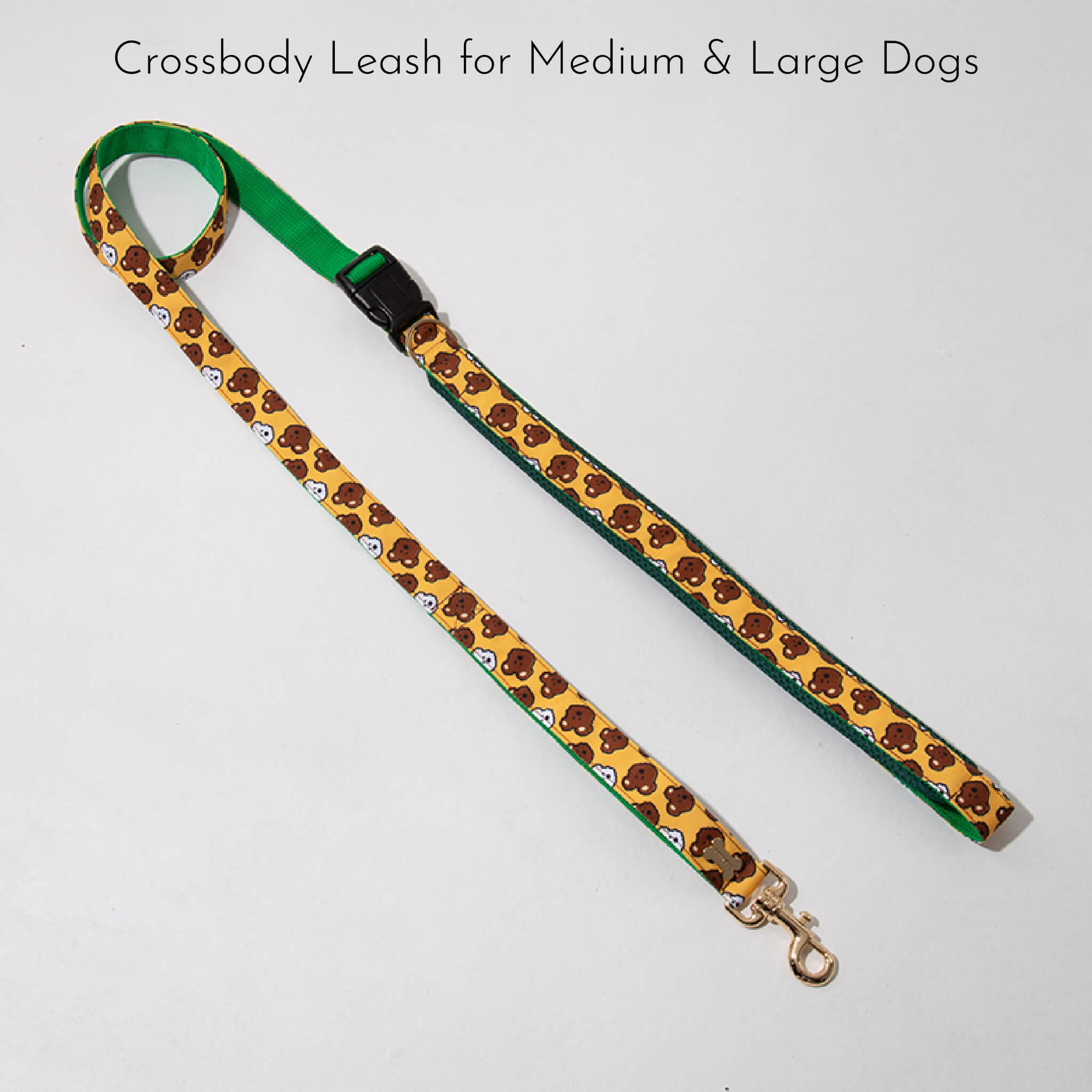 crossbody leash for medium & large dogs