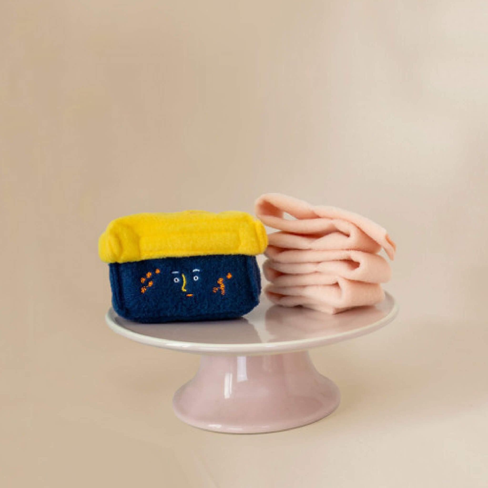 Dogham nosework toy with nosework insert.