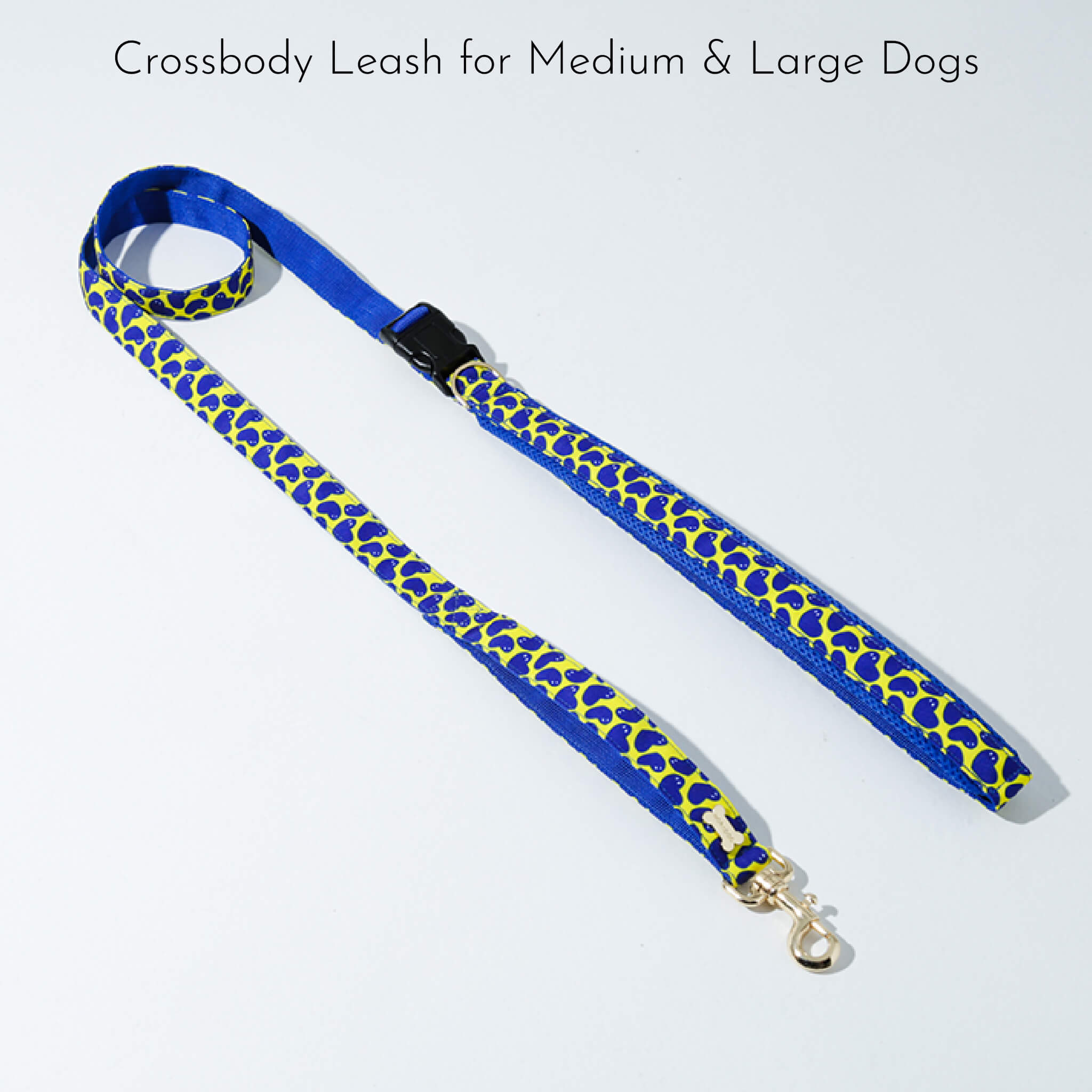 crossbody leash for medium & large dogs