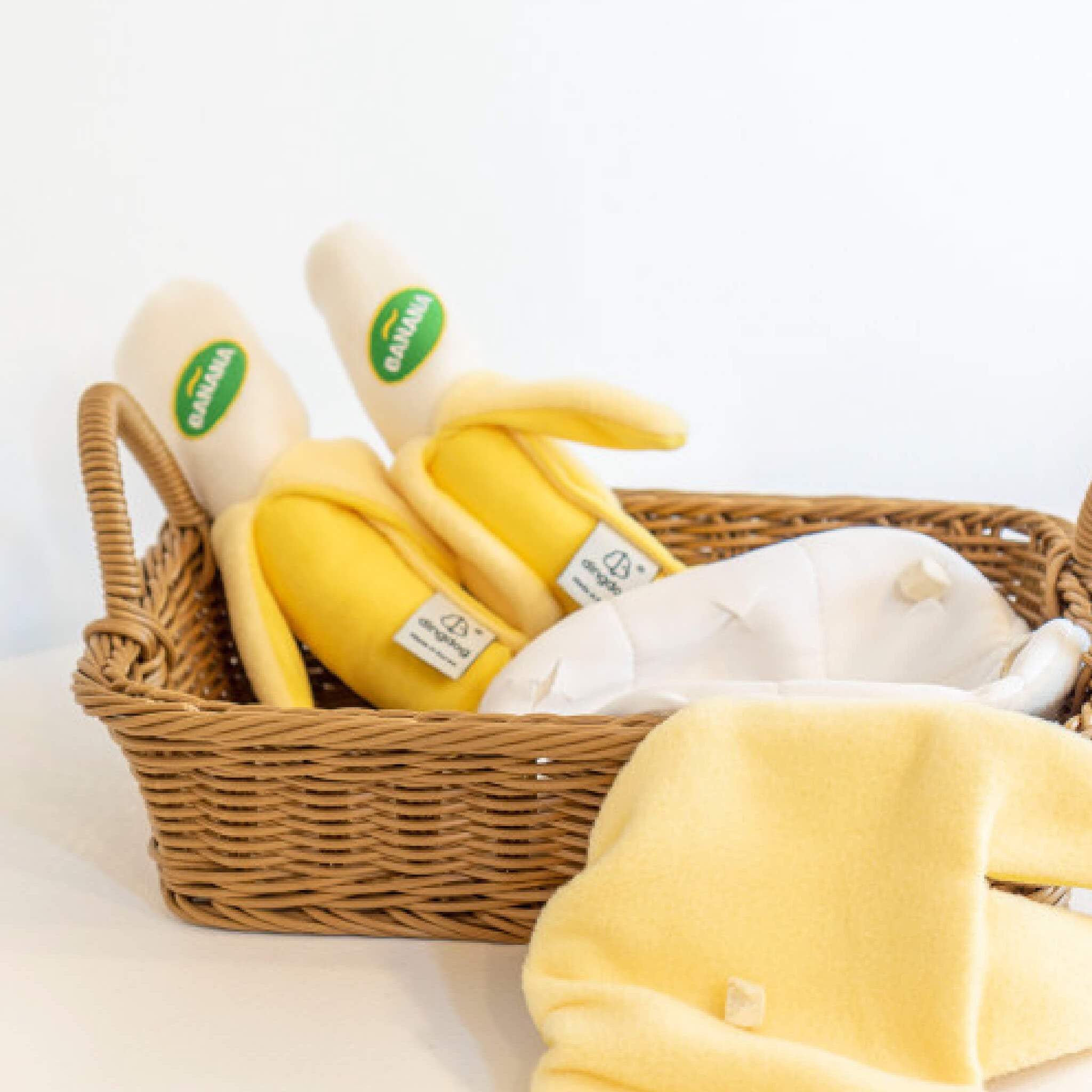 Banana nosework toy.