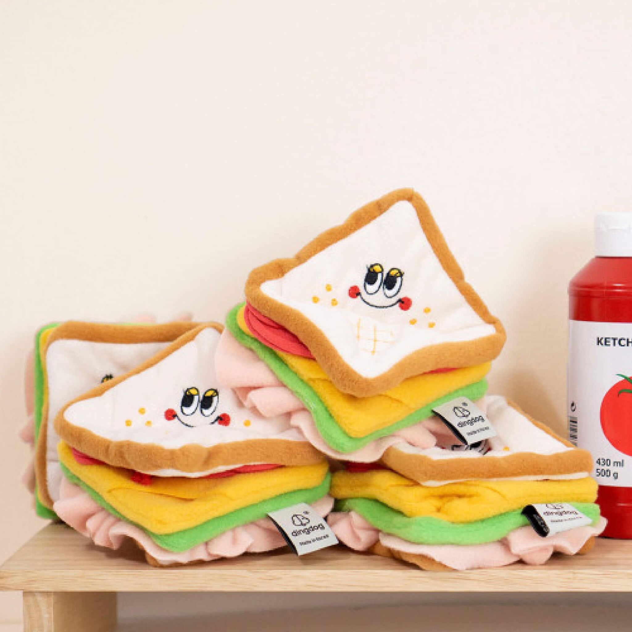 Korean toast nosework toy.