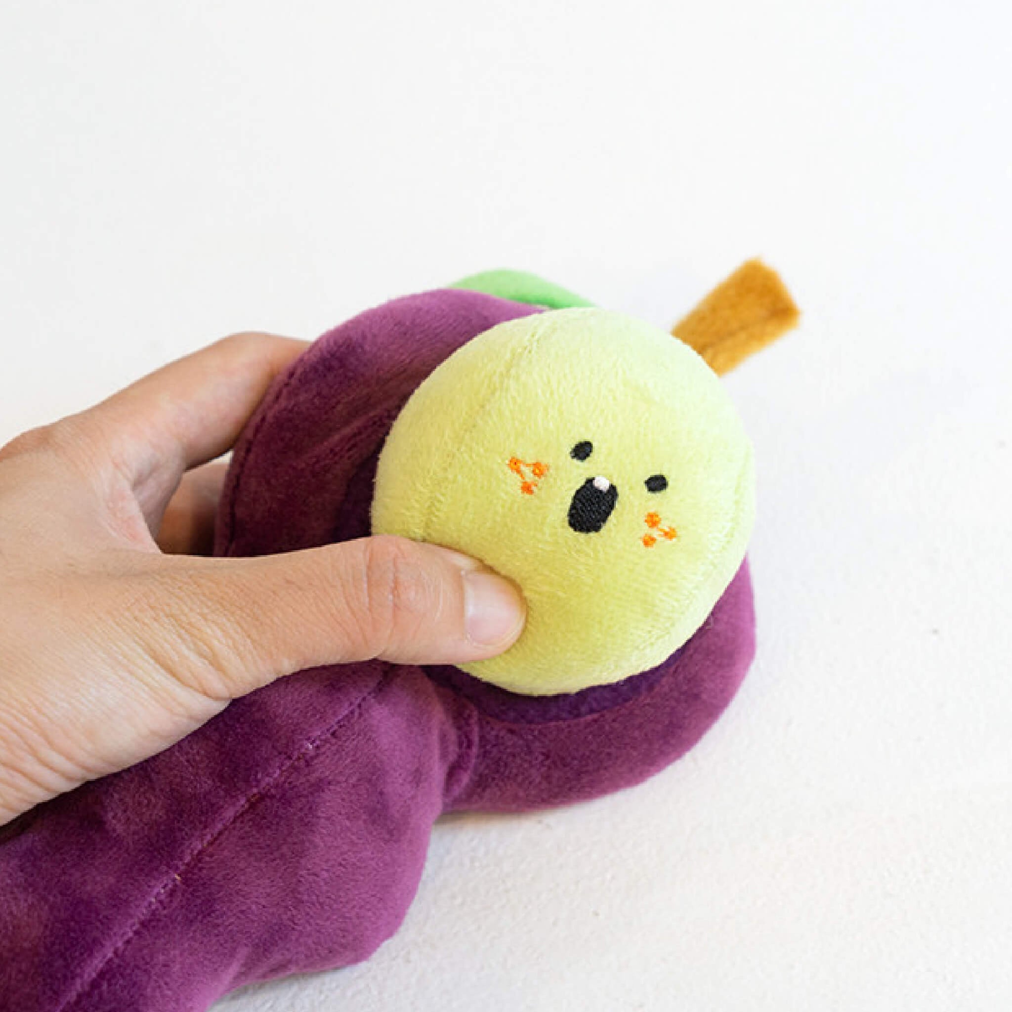 Grape nosework toy.