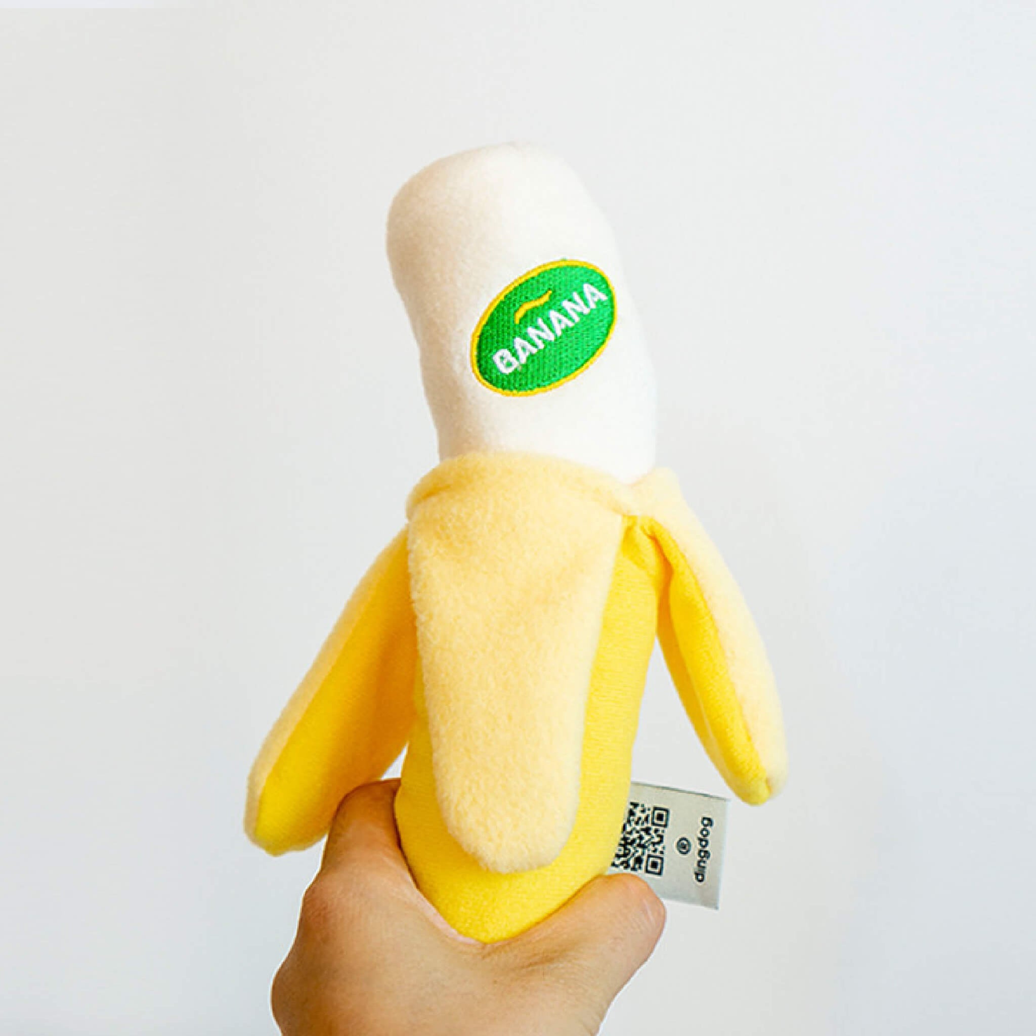 Banana nosework toy.