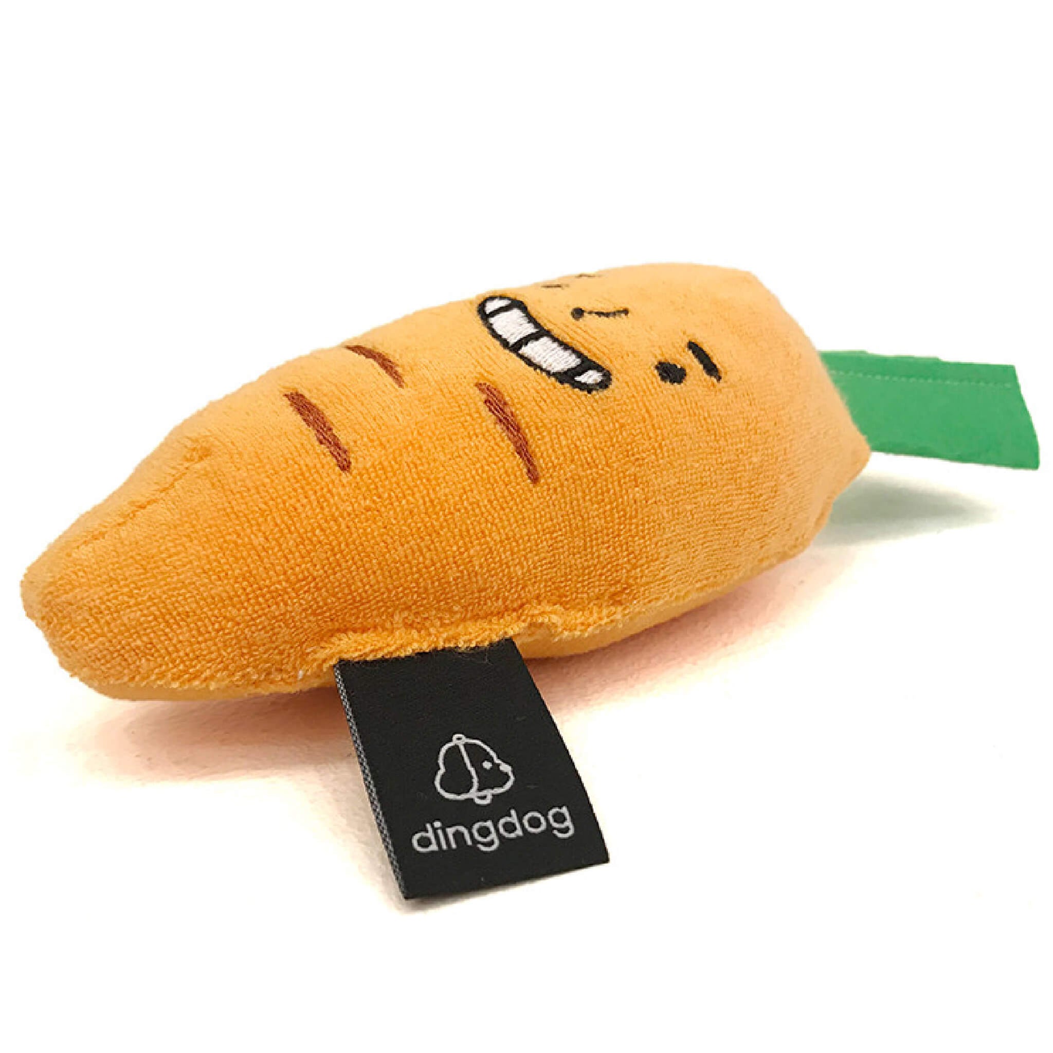 Carrot nosework toy.