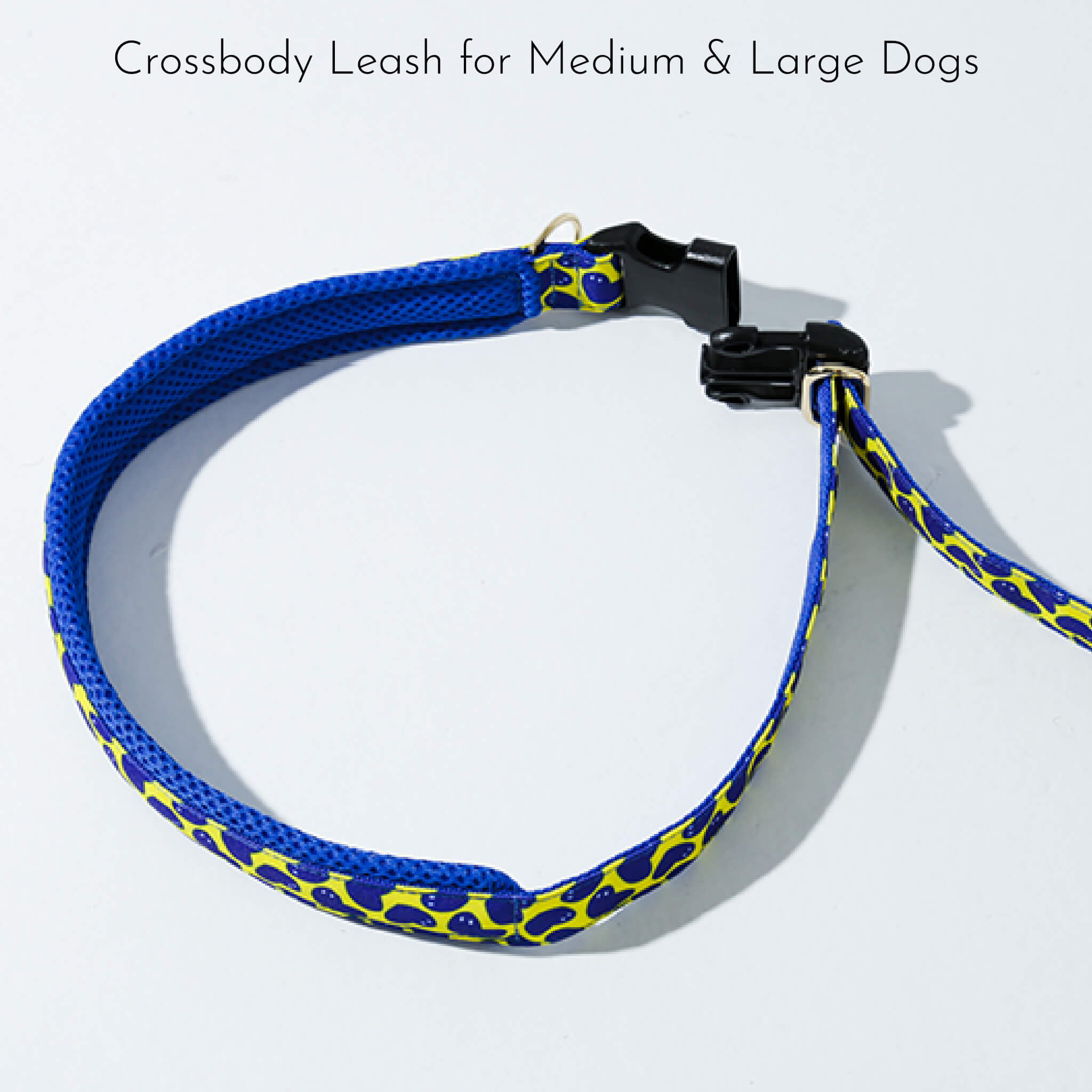 crossbody leash for medium & large dogs