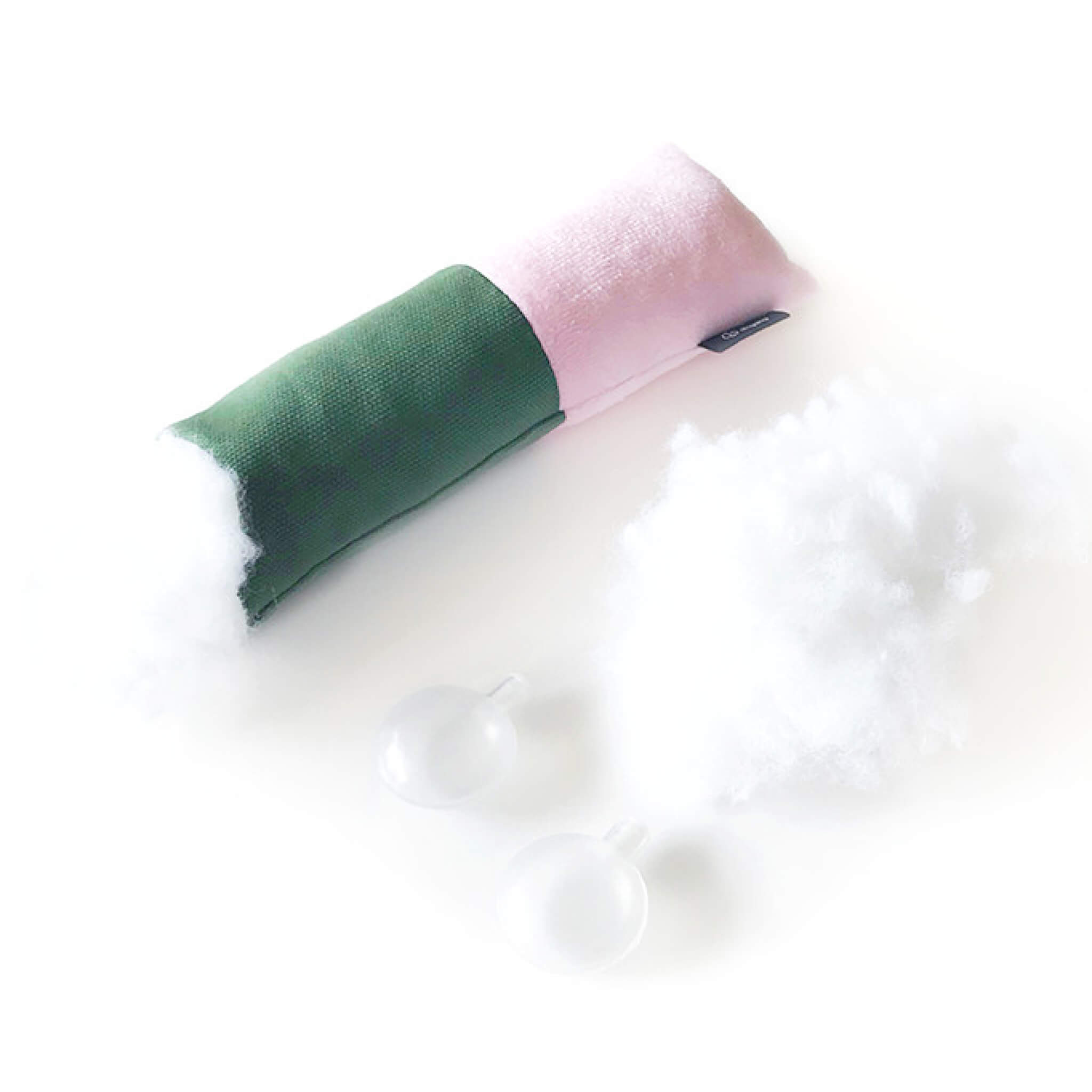 Filling of berry palette toy.