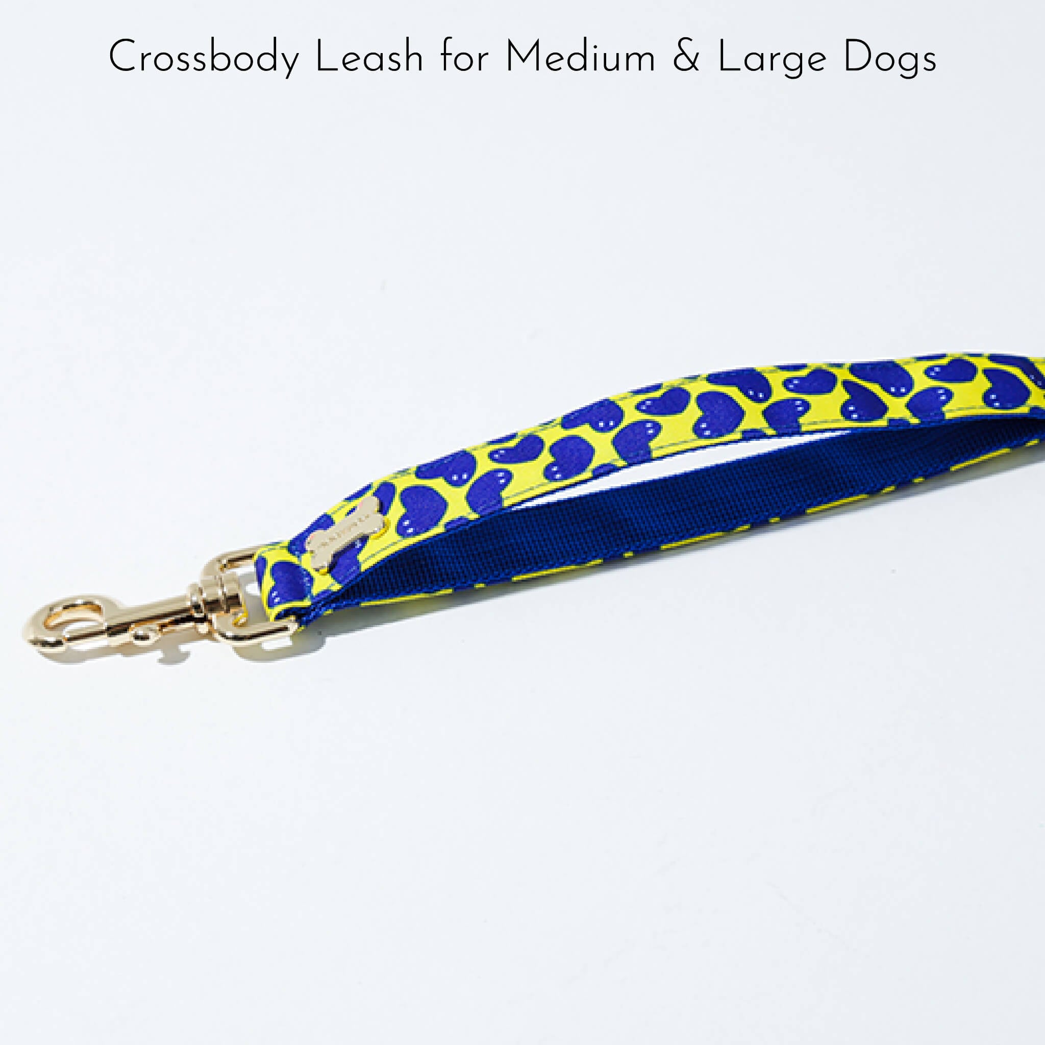 crossbody leash for medium & large dogs