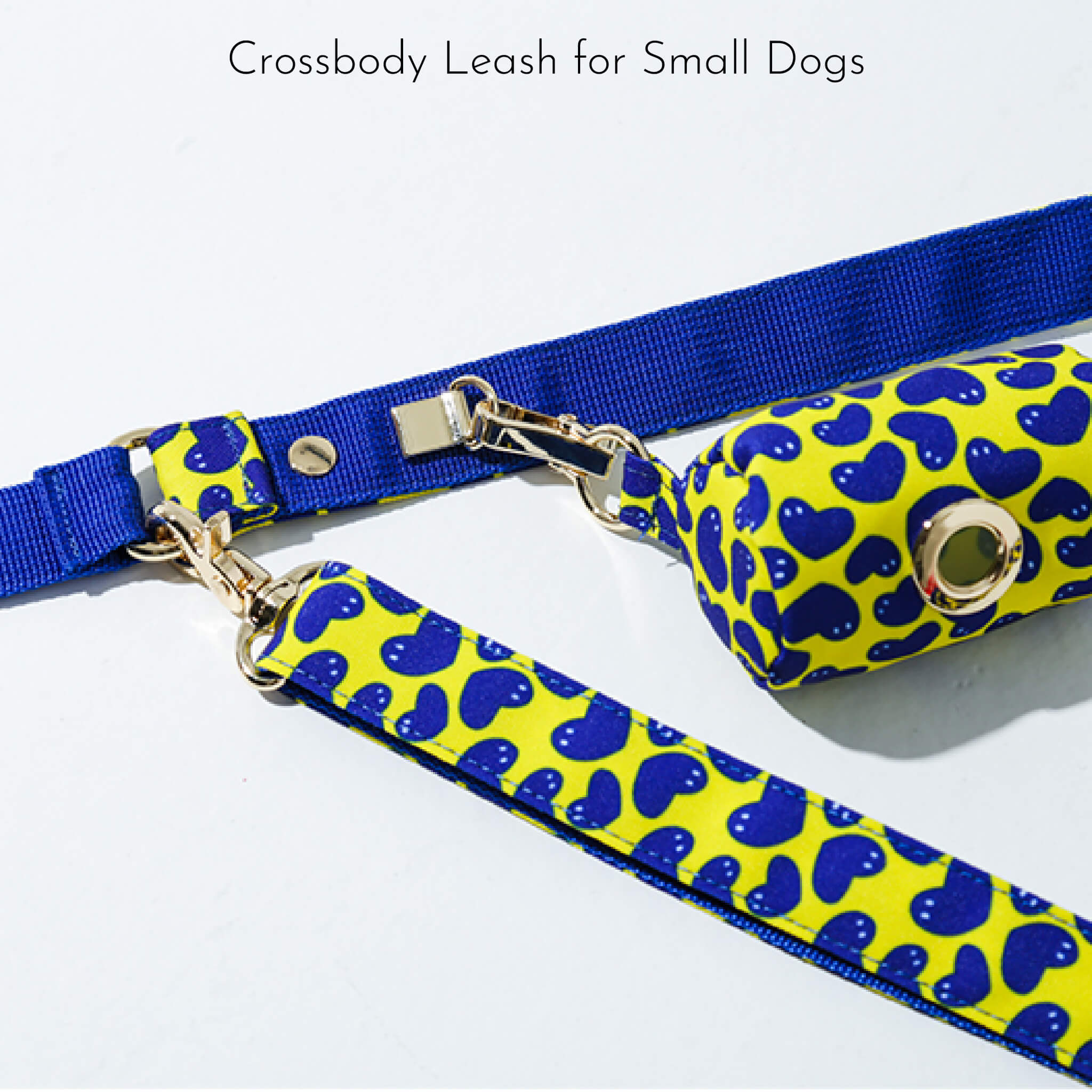 crossbody leash for small dogs