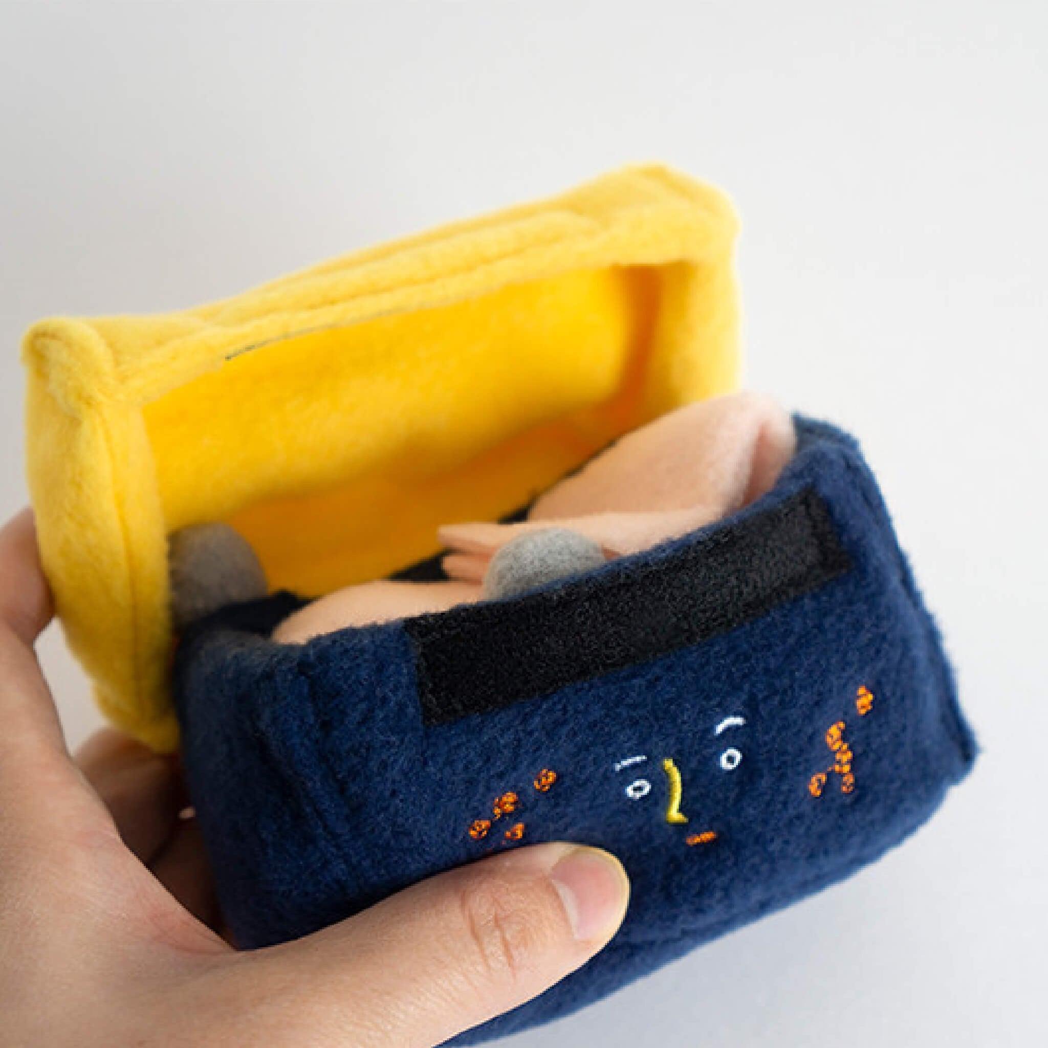 Dogham nosework toy with nosework insert.