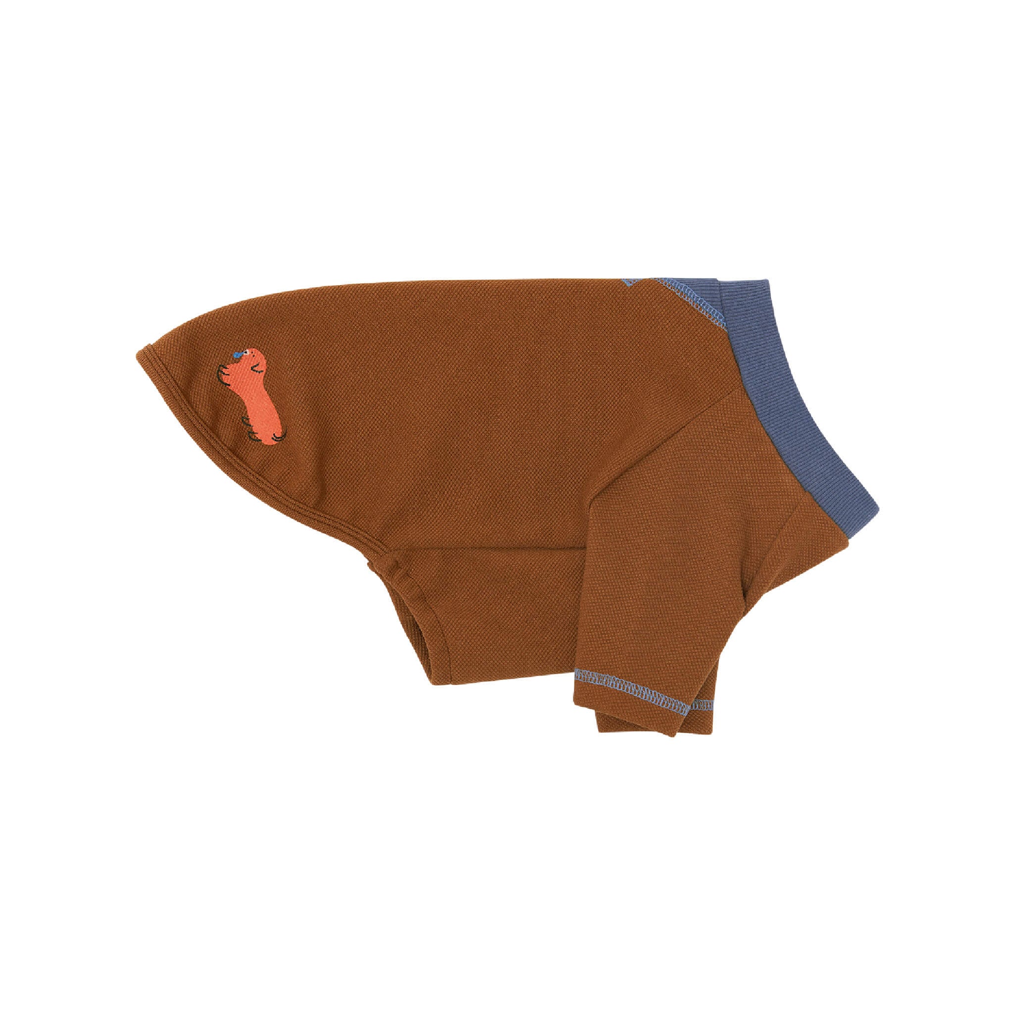 Nies pullover in brown.