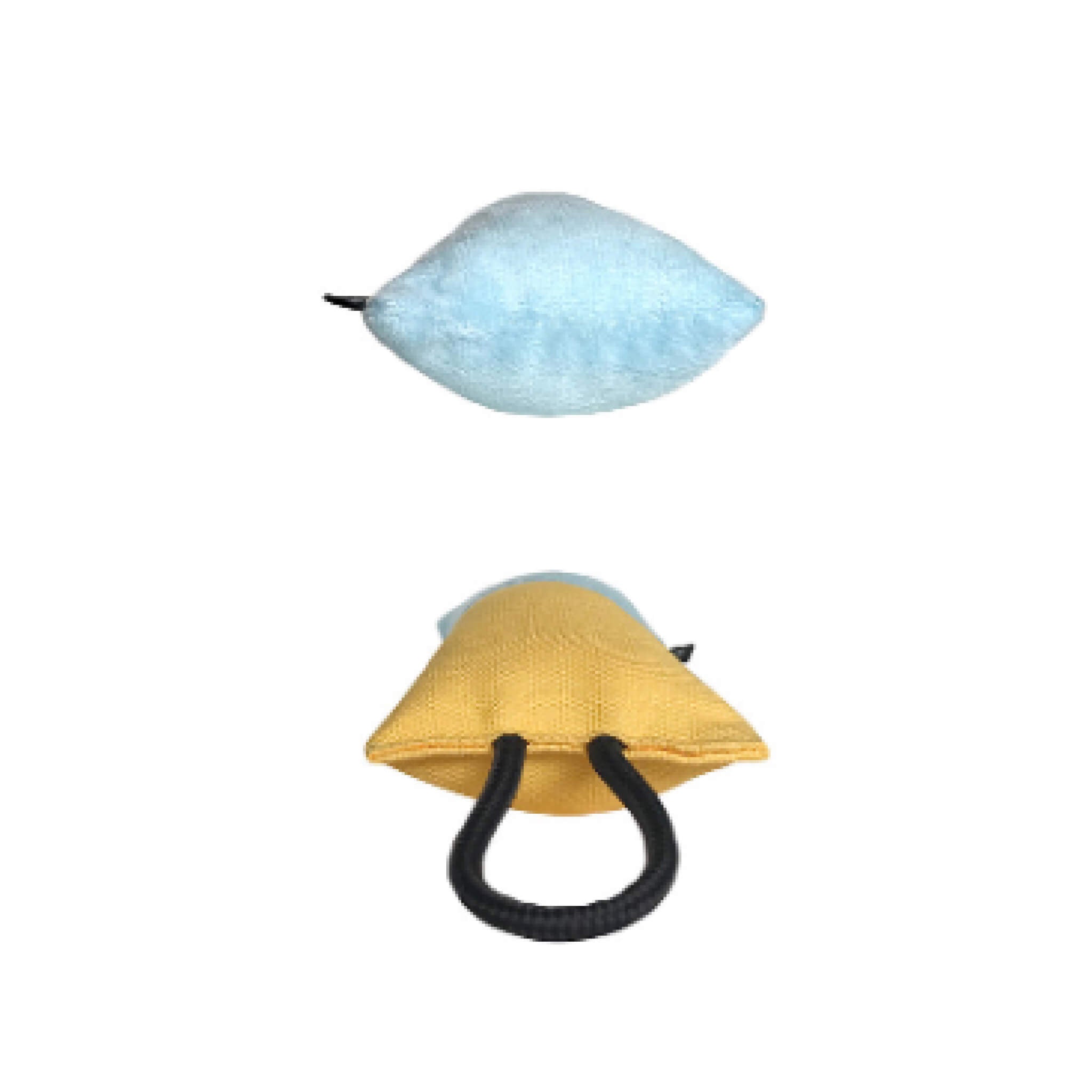 top and bottom view of soda palette toy.